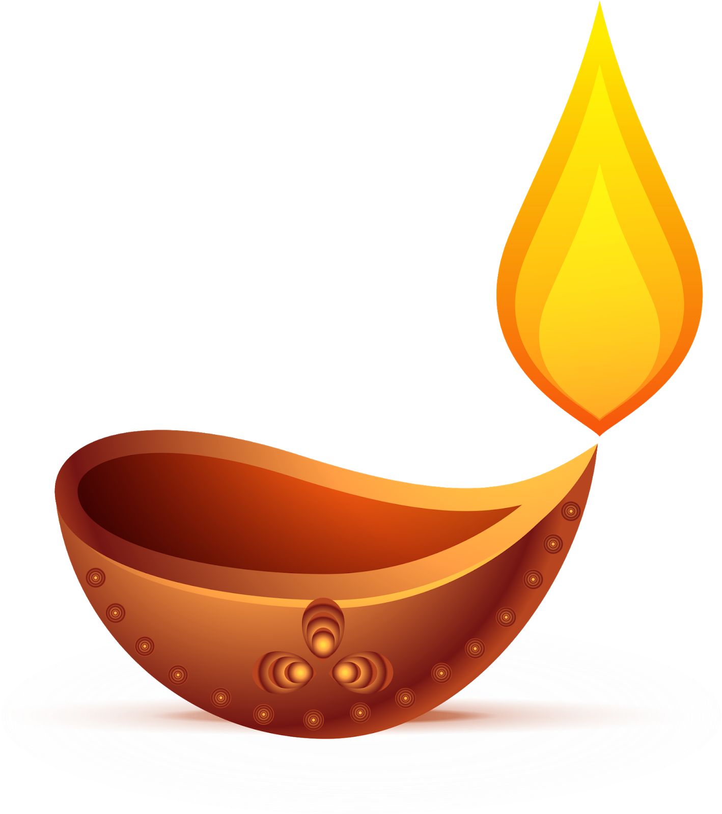 Diwali Oil Lamp - Diwali (1424x1600), Png Download