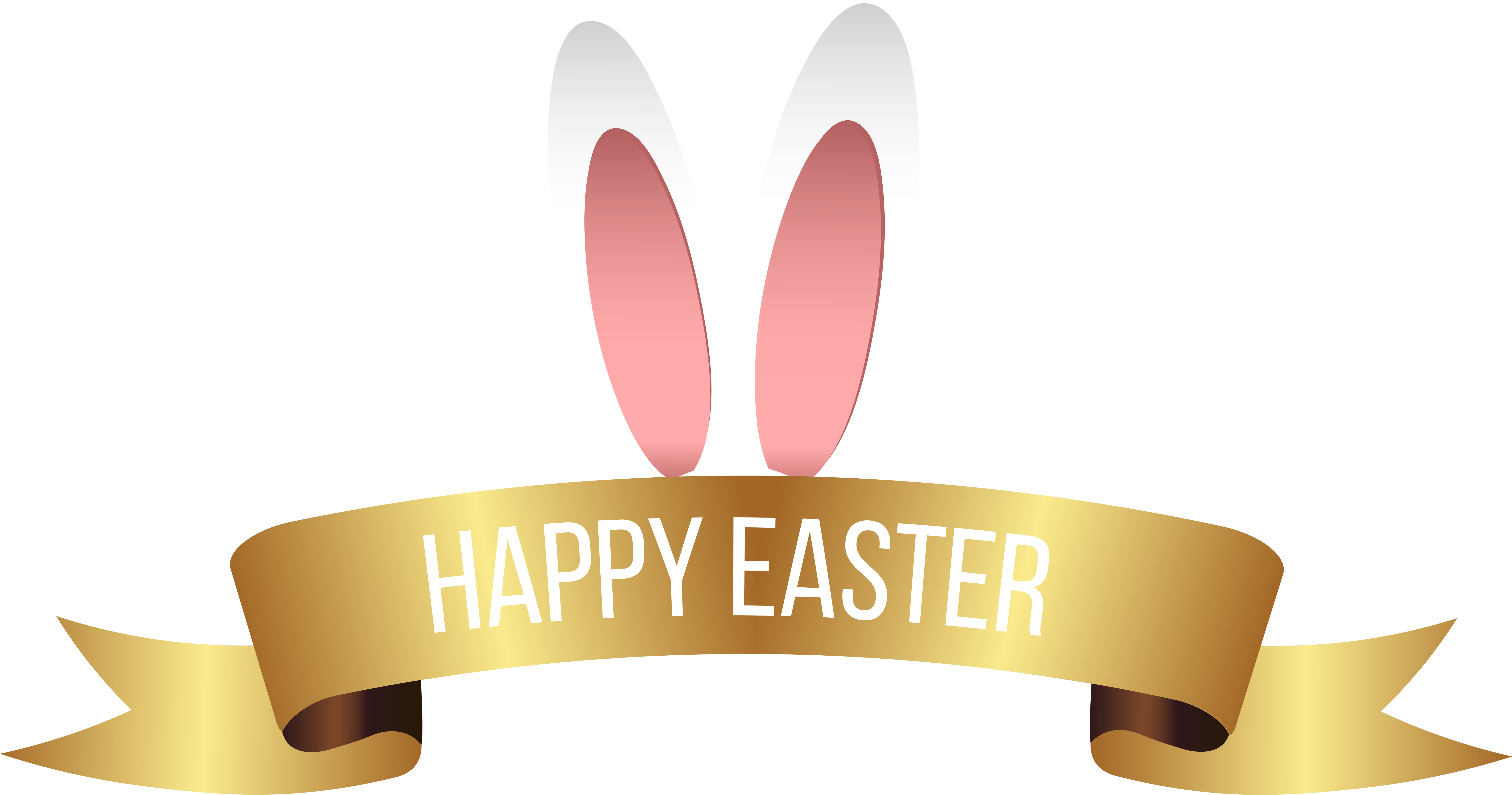 Easter Clip Banner - Happy Easter Banner Clipart (8000x4235), Png Download