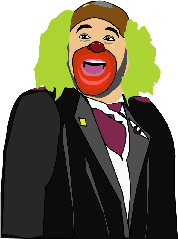 Brozo, The Clown Png Images (452x600), Png Download