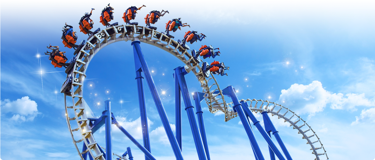 Blue Tornado (1260x550), Png Download
