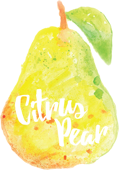 Citrus Pear Logo - Logo (700x700), Png Download