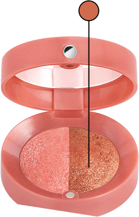 With The Duo Blush Sculpt Darker Shade To Reveal Your - Bourjois Le Duo Blush (278x434), Png Download