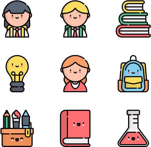 Back To School - School (600x564), Png Download
