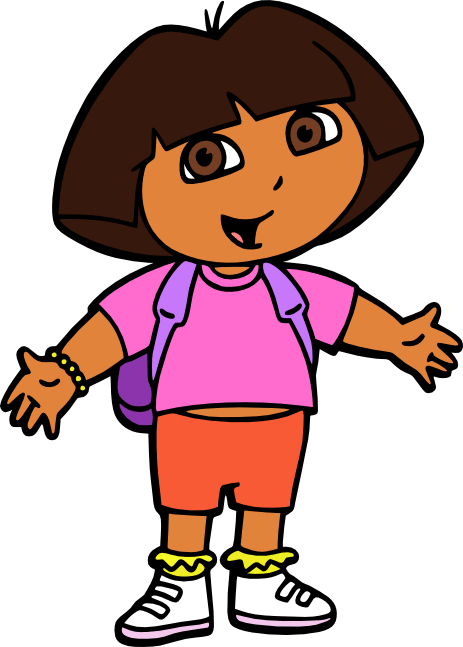Dora The Explorer Clip Art (463x647), Png Download