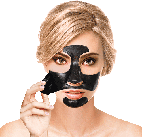 Peel Off - Iroha Nature Detox Charcoal Black Peel-off Mask (500x500), Png Download