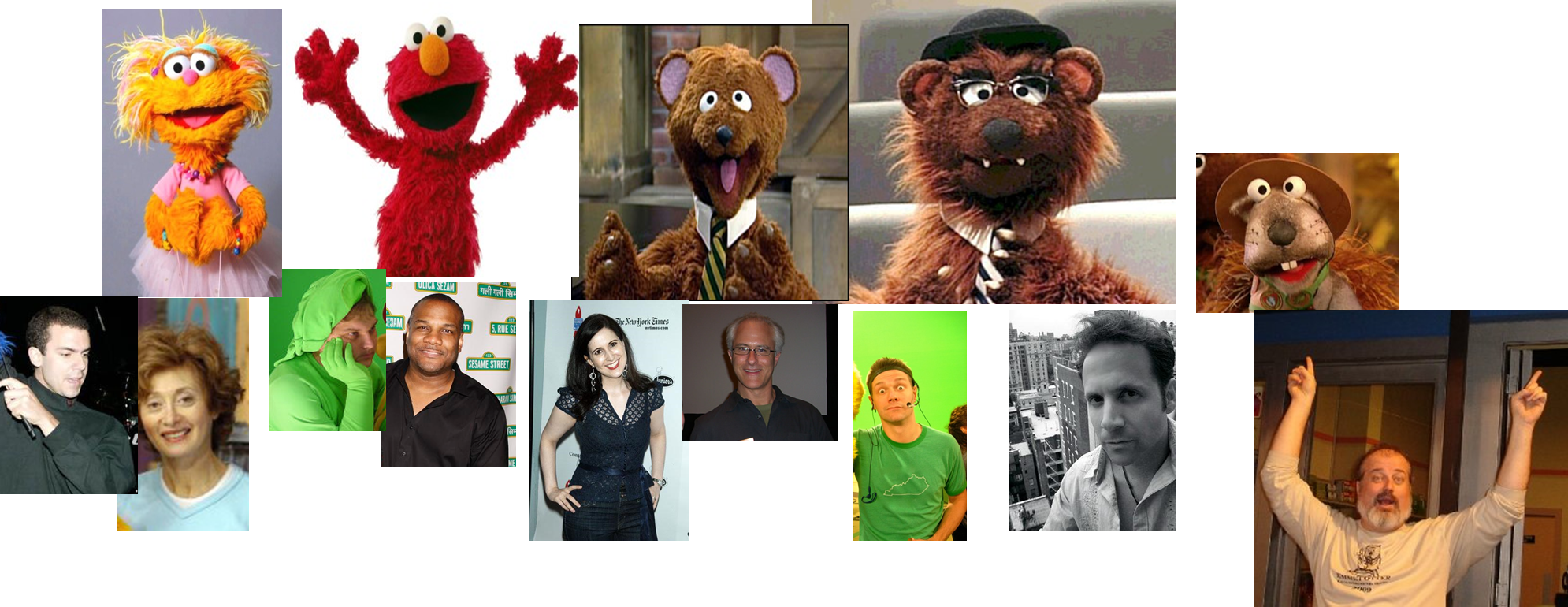 Muppet Wiki Behind The Scenes Sesame Street Love The - Sesame Street Muppets Characters (1990x770), Png Download