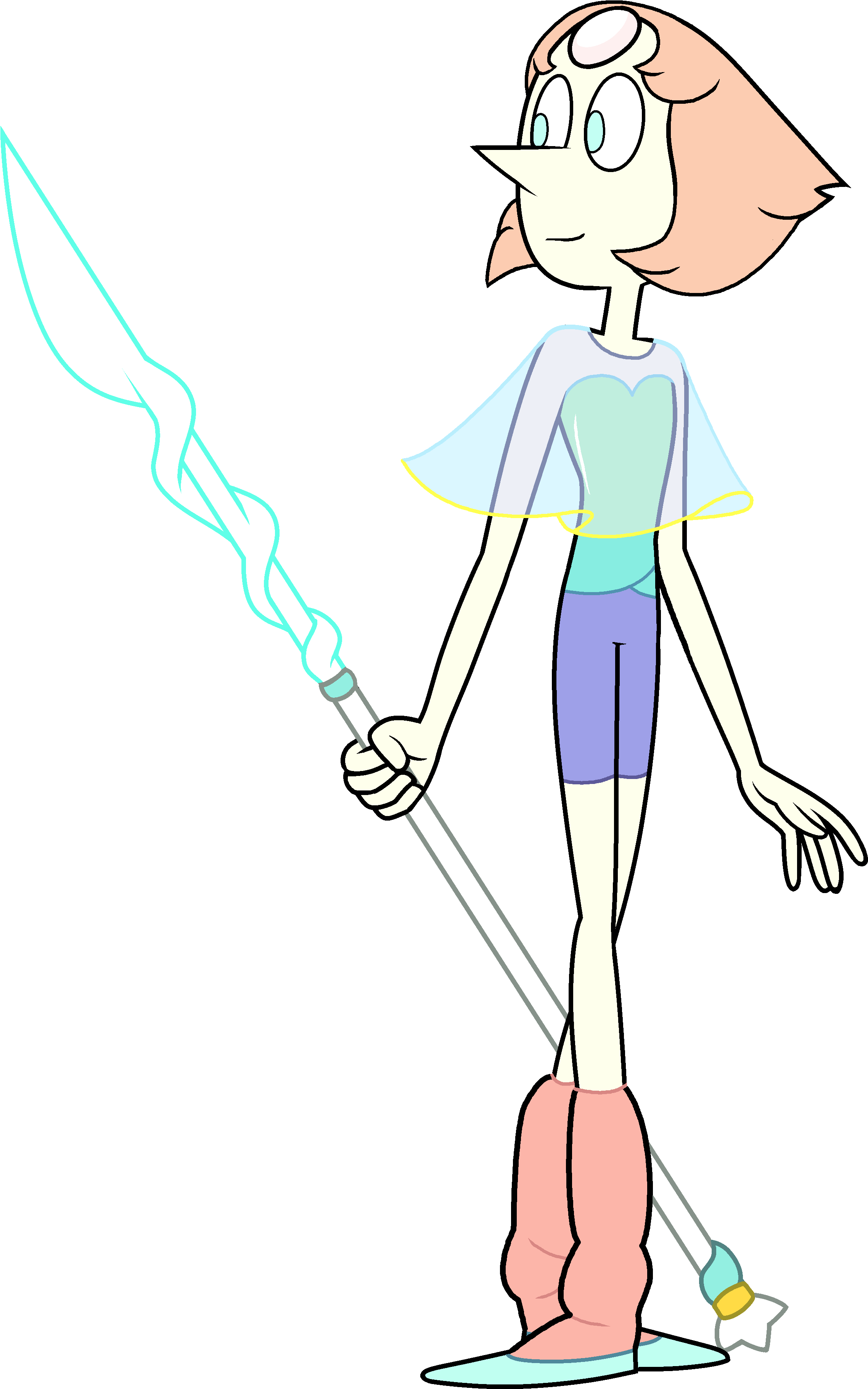Pearl Clipart Steven Universe - Steven Universe Pearl Story For Steven (2400x4071), Png Download