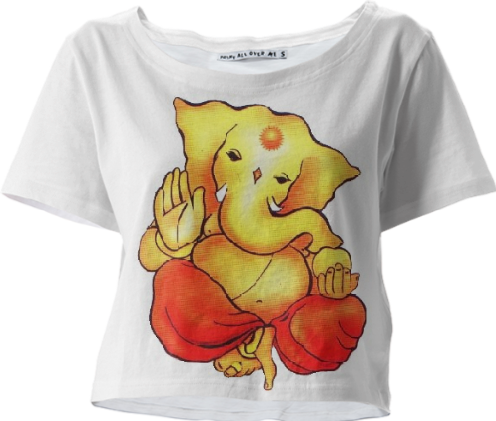 00 Design By Grace-love - Ganesha Drawing And Decoration (996x846), Png Download