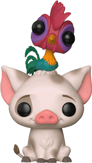 Disney With Hei Pop Vinyl Figure Zing - Pua Hei Hei Funko Pop (600x600), Png Download