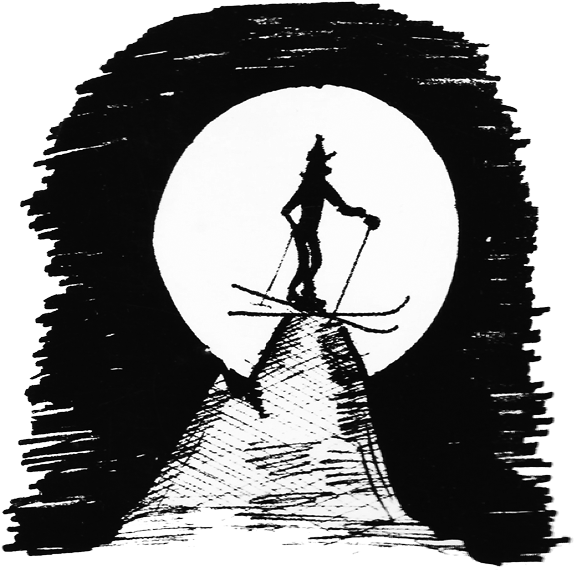 Get The Updates - Silhouette (600x603), Png Download