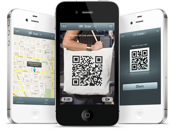 Qr Code Generator Php - Qr Code App Reader (730x530), Png Download