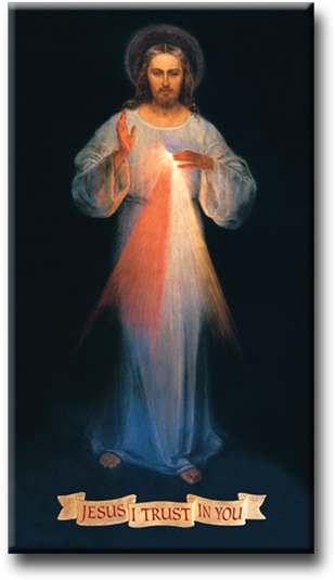 Divine Mercy Prayer Group - Divine Mercy Image Vilnius (316x547), Png Download