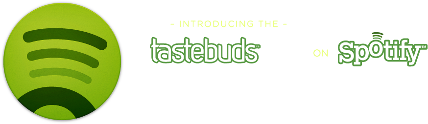 Tastebuds On Spotify - Music (874x254), Png Download
