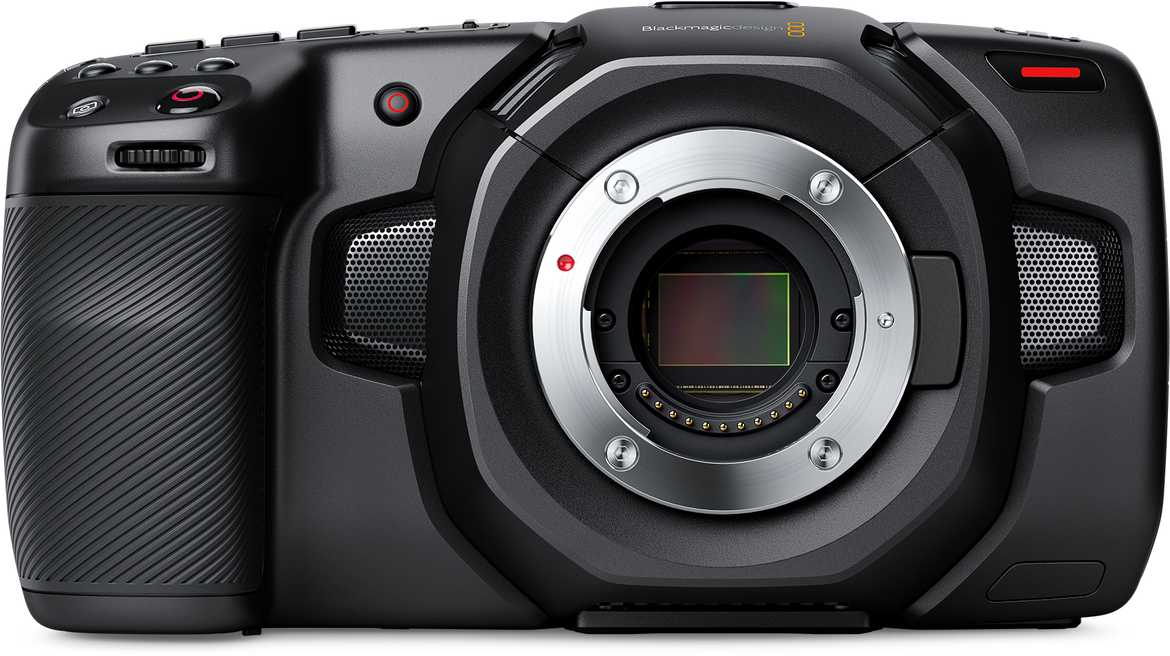 Blackmagic Pocket Cinema Camera 4k Adds Dual Native - Blackmagic Pocket Cinema Camera 4k (1977x1112), Png Download