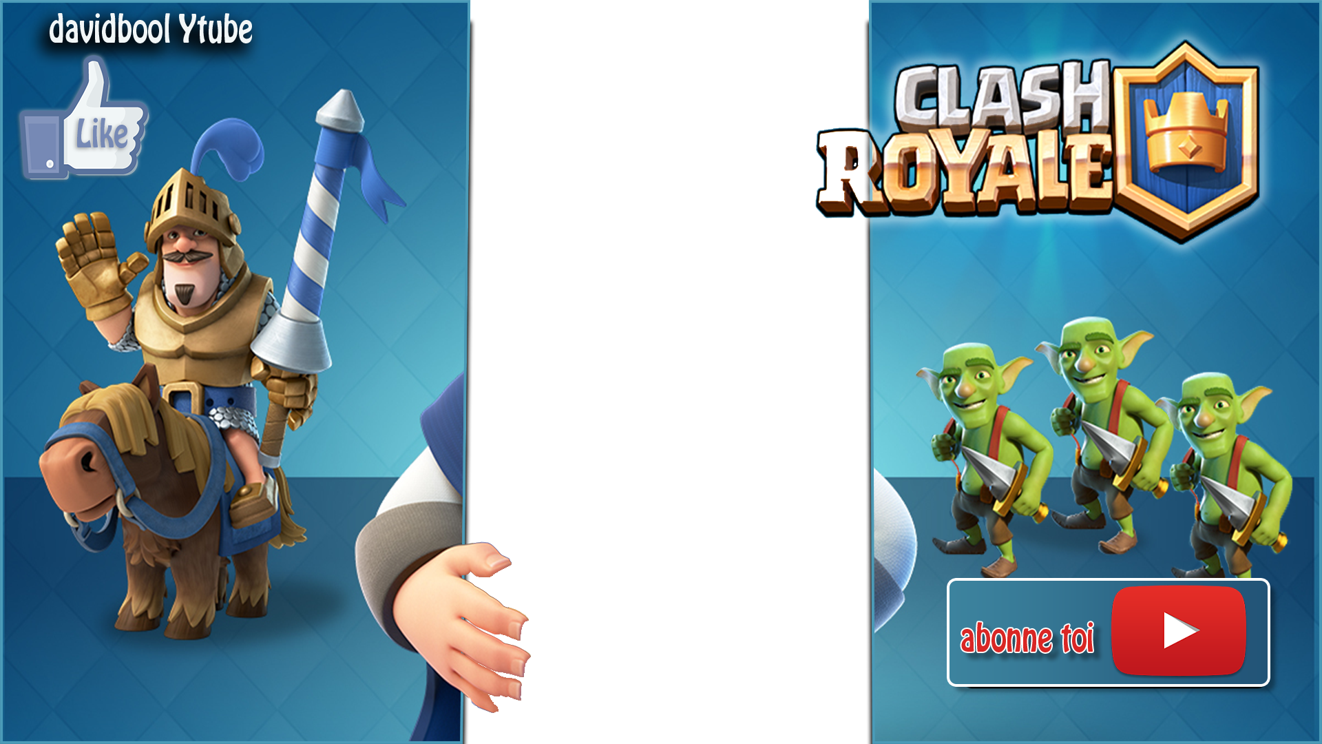 Clash Royale Png Backgrounds Side - Clash Royale Overlay Background (1920x1080), Png Download