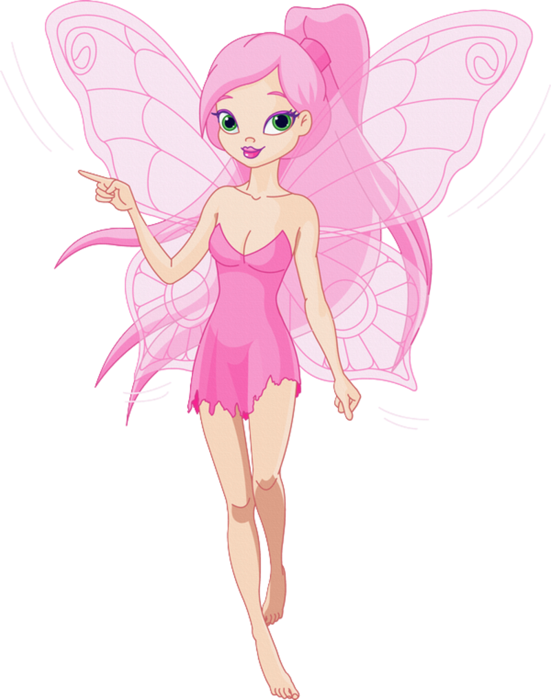 Pin Shruti On Me In Pinterest Fairy Godmother And Fairy - Dibujos De Hadas A Color (800x1016), Png Download