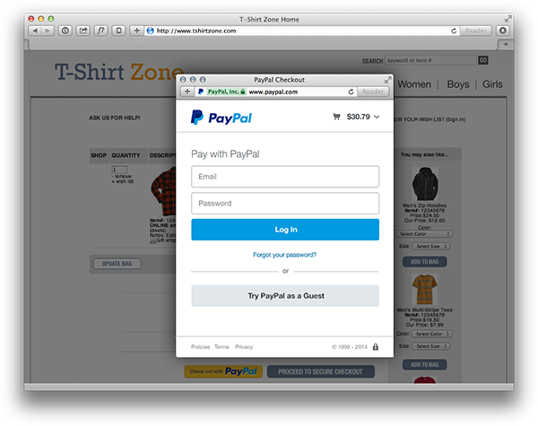 Paypal Modal (600x475), Png Download