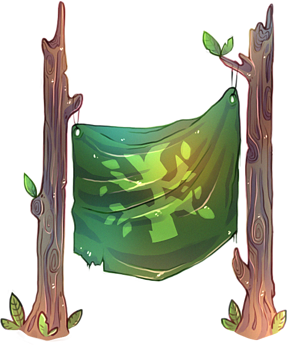 Puj6dxd - Flight Rising Nature Banner (614x726), Png Download