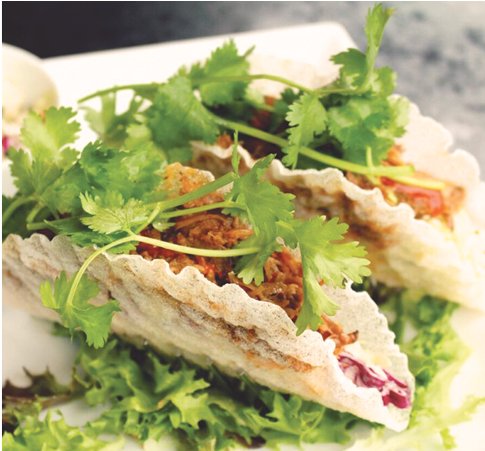 Thai Tacos Bluefrogwebsites Qqmbay 2016 11 23t15 - Tuna Salad (1200x450), Png Download