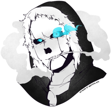 B&w Commission I Made For The Lovely @anorha-nono Of - Illustration (500x500), Png Download