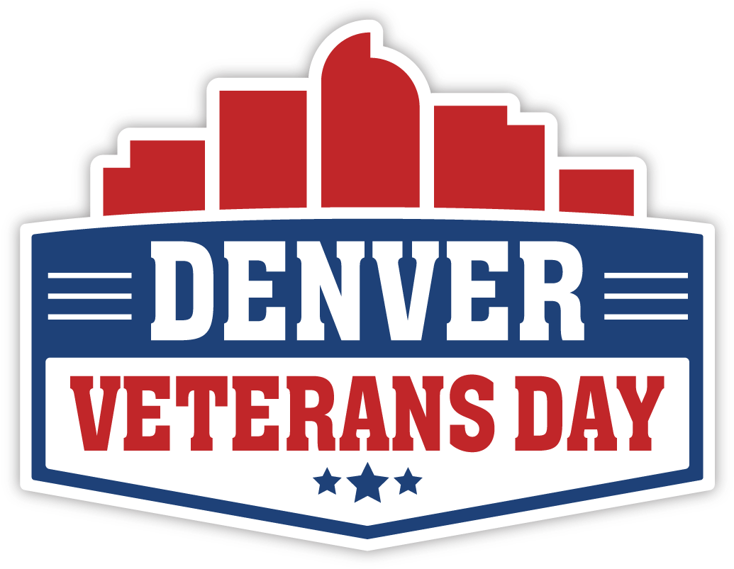 Denver Veterans Day - Denver (1100x845), Png Download