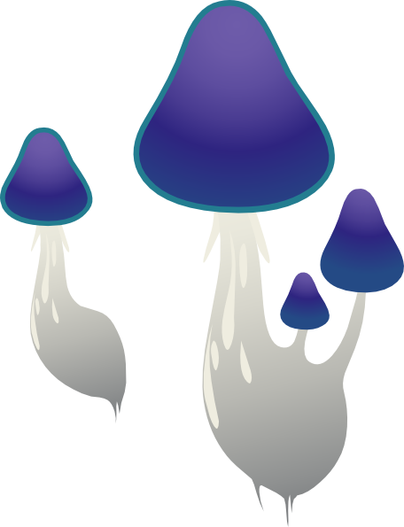 How To Set Use Ilmenskie Purple Mushroom Clipart (456x595), Png Download