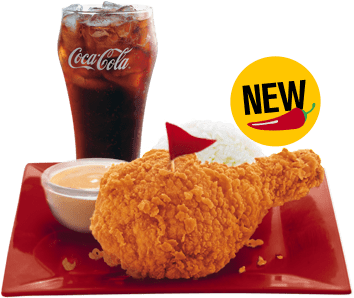 2 Pc Chicken Mcdo Price (435x320), Png Download