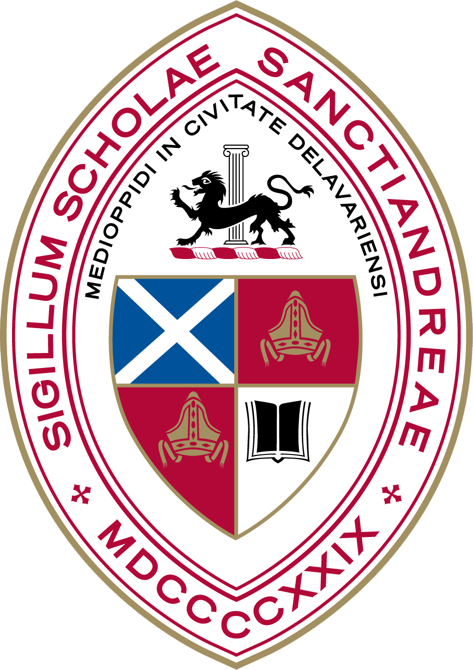 Color - Crest - Trans (945x1340), Png Download