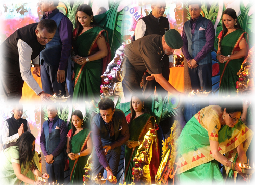 Students Remembered Our Great Freedom Fighters Mohan - Decoration (500x363), Png Download