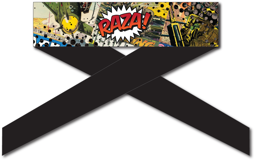 Pow Headband - Graphic Design (1083x684), Png Download