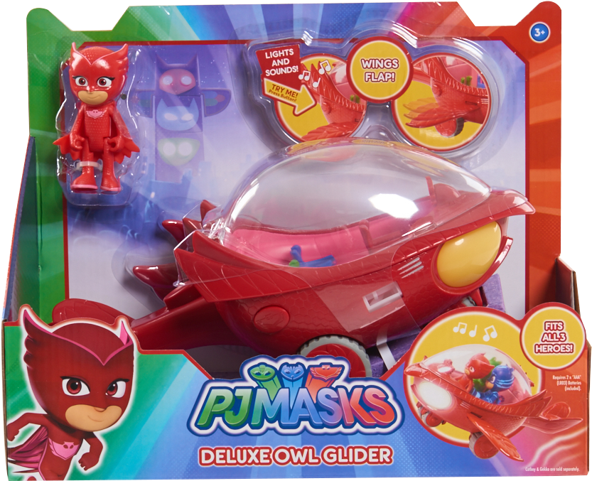 Pj Masks Nyest Samlesett Med 5 Figurer Ykiwy0gh Samlefigurer - Pj Masks Deluxe Cars (891x761), Png Download