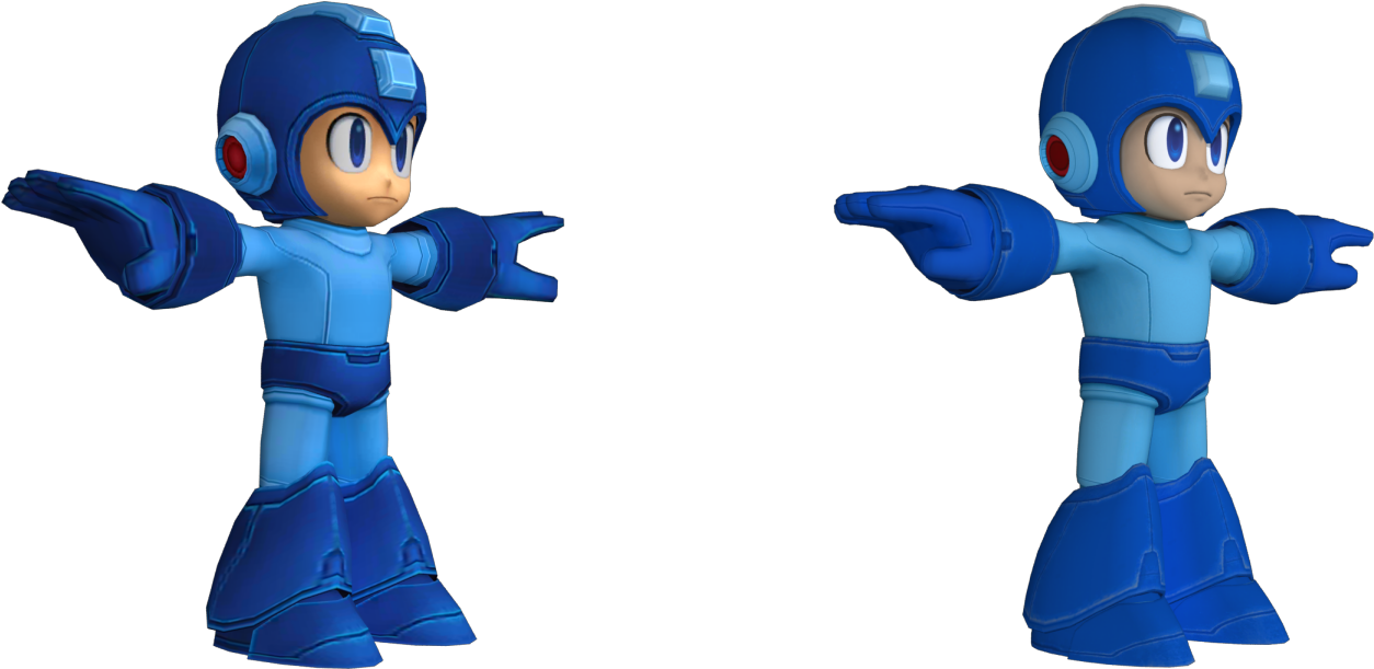 Megaman Clipart Smash Bro - Mega Man Smash Ultimate (1500x650), Png Download