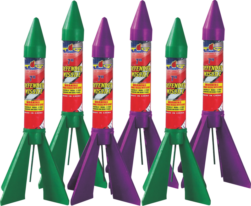 7″ Defender Missile - Missile (958x785), Png Download