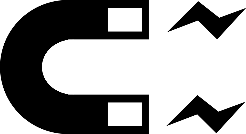 Magnetic, Magnetism, Gravity, Magnet, Horseshoe - Magnet Vector (640x350), Png Download