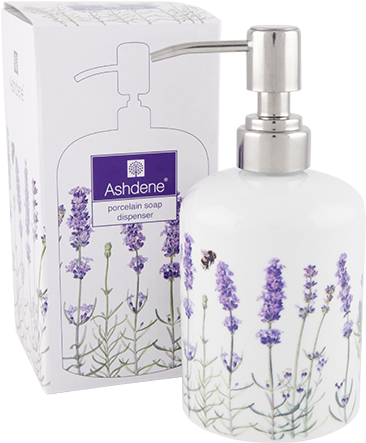 15508 I Love Lav - Love Lavender Soap Dispenser (500x500), Png Download