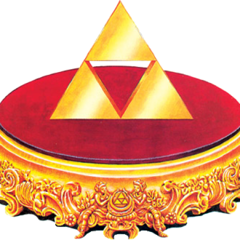 Click To Edit - Zelda A Link To The Past Triforce Png (480x480), Png Download