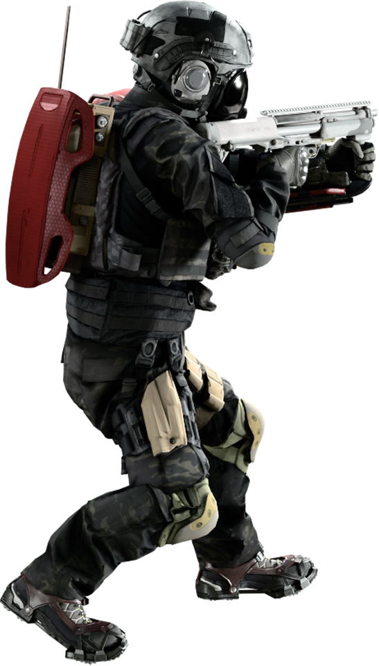 Resident Evil Umbrella Corps Soldier (547x960), Png Download