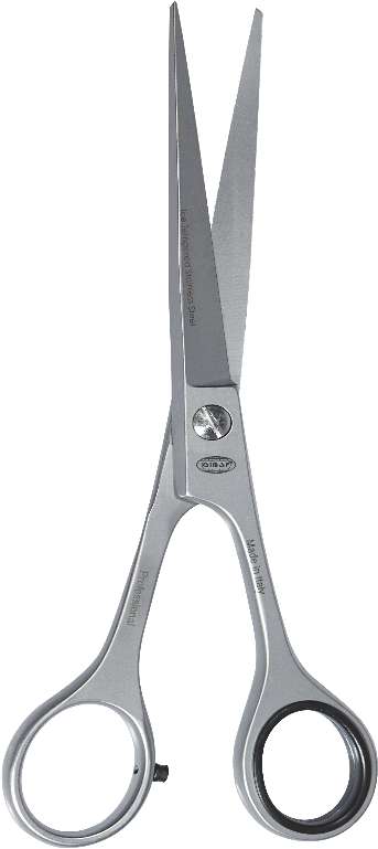 Hair Scissors - Barber Scissors With Micro Serrated Blades (745x953), Png Download