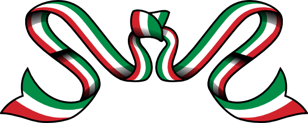 Christmas Ribbon Clipart Ribbon Candy - Green White Red Ribbon (600x241), Png Download