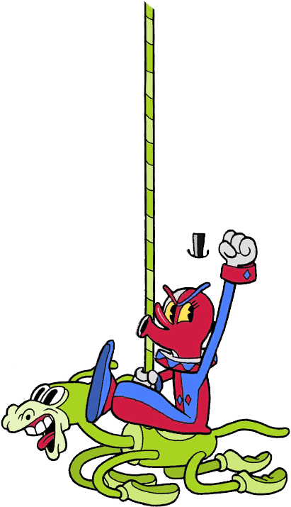 Image Phase Png Cuphead - Cuphead Beppi The Clown Phase 3 (507x732), Png Download