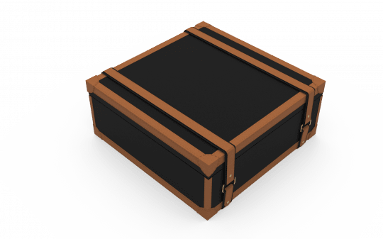 Vegan Leather Rakhi Gift Trunk - Gift (540x337), Png Download