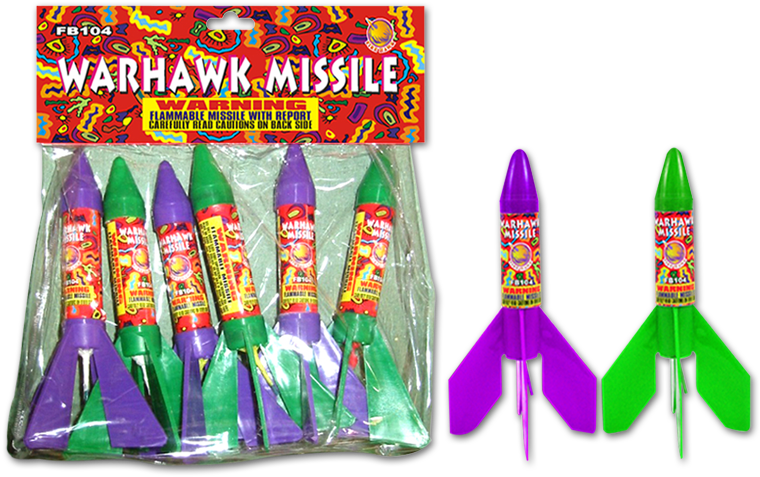 Keystone Fireworks Missile - Fireworks Missiles (800x800), Png Download