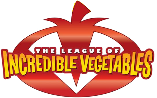 Leauge Of Incredible Vegetables Title - Twentieth Century Fox Veggietales: The League Of Incredible (627x479), Png Download