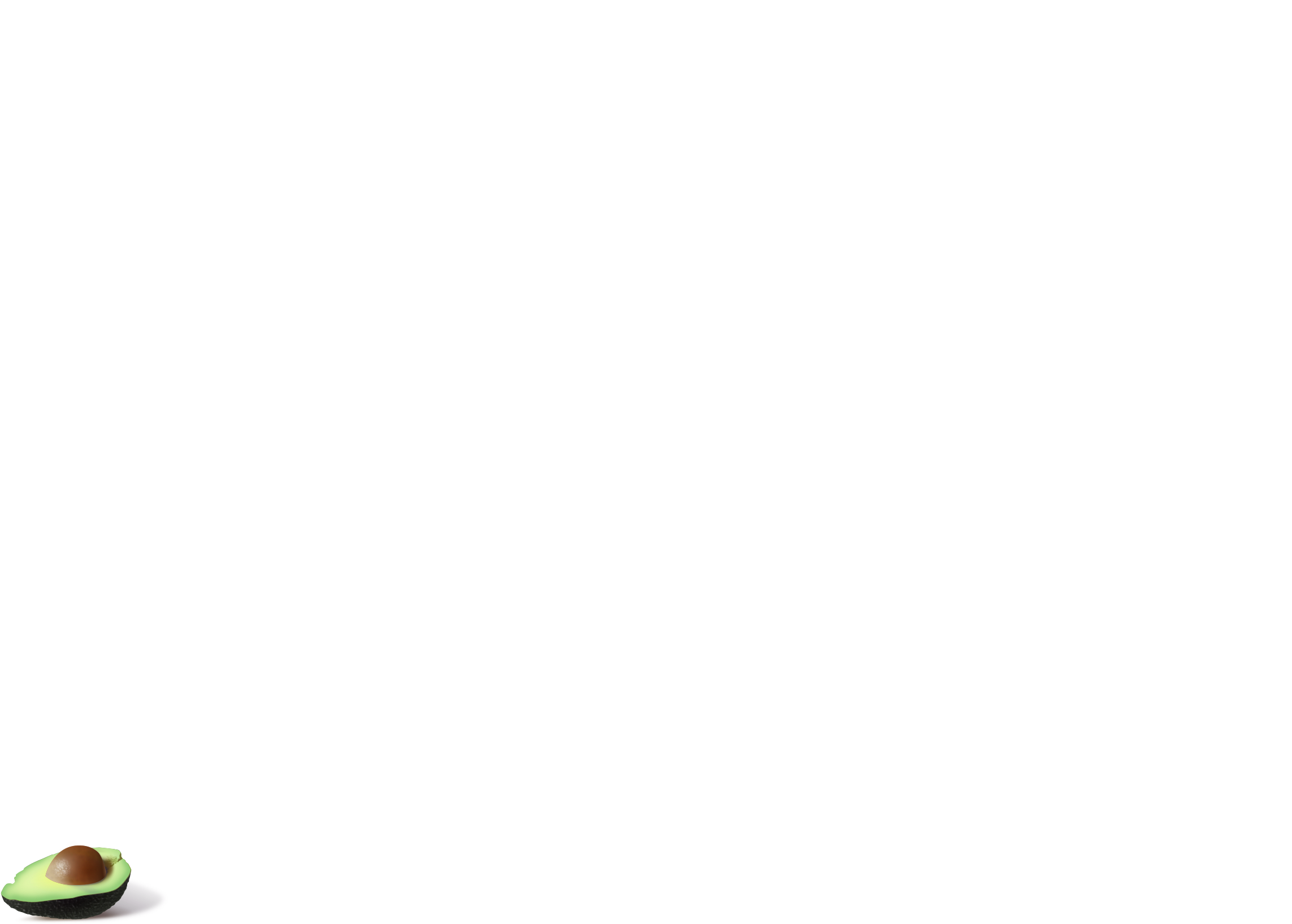 This Free Icons Png Design Of Cut Open Avocado (2400x2196), Png Download