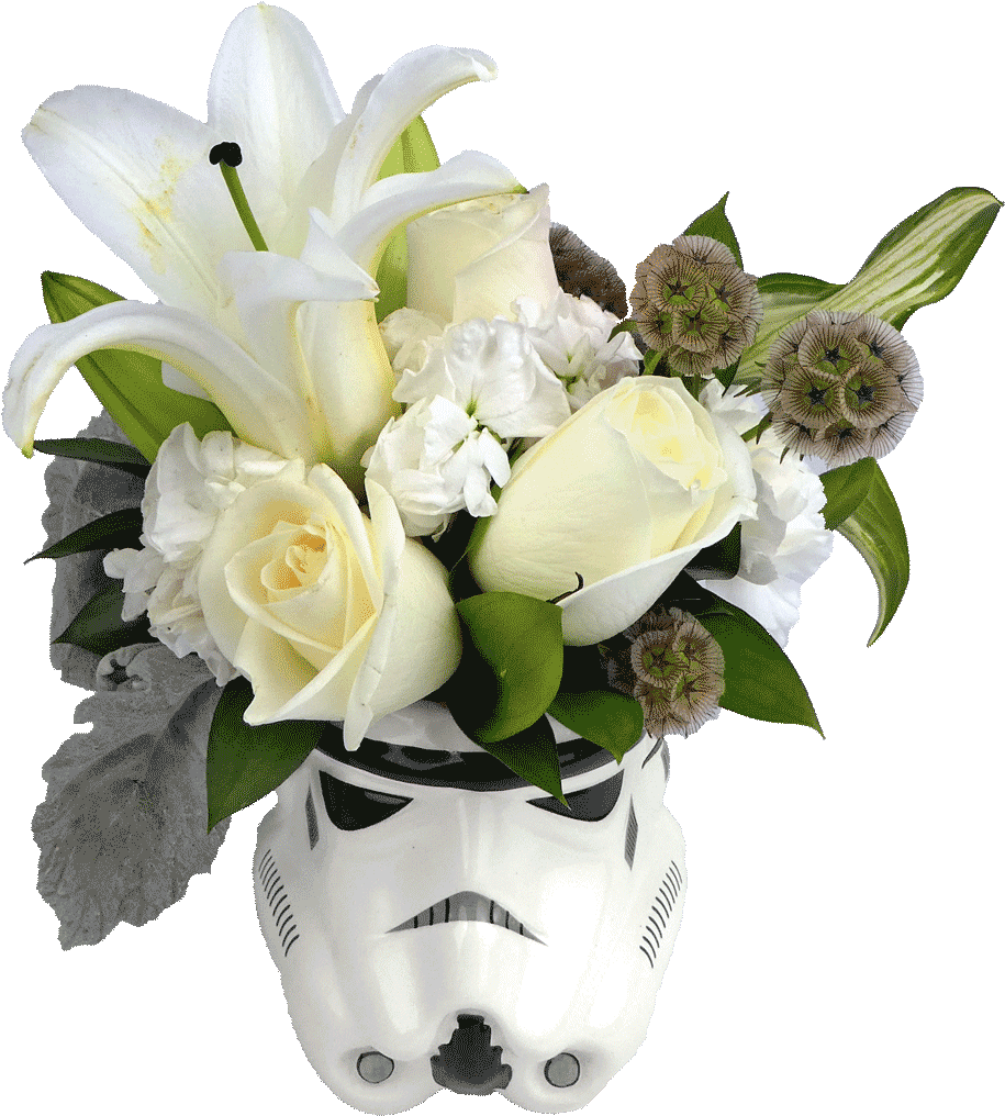 Star Wars Stormtrooper Flower Mug - Stormtrooper (1024x1024), Png Download