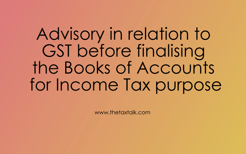 Advisory In Relation To Gst Before Finalizing The Books - Going To Pay Your Bills (800x500), Png Download