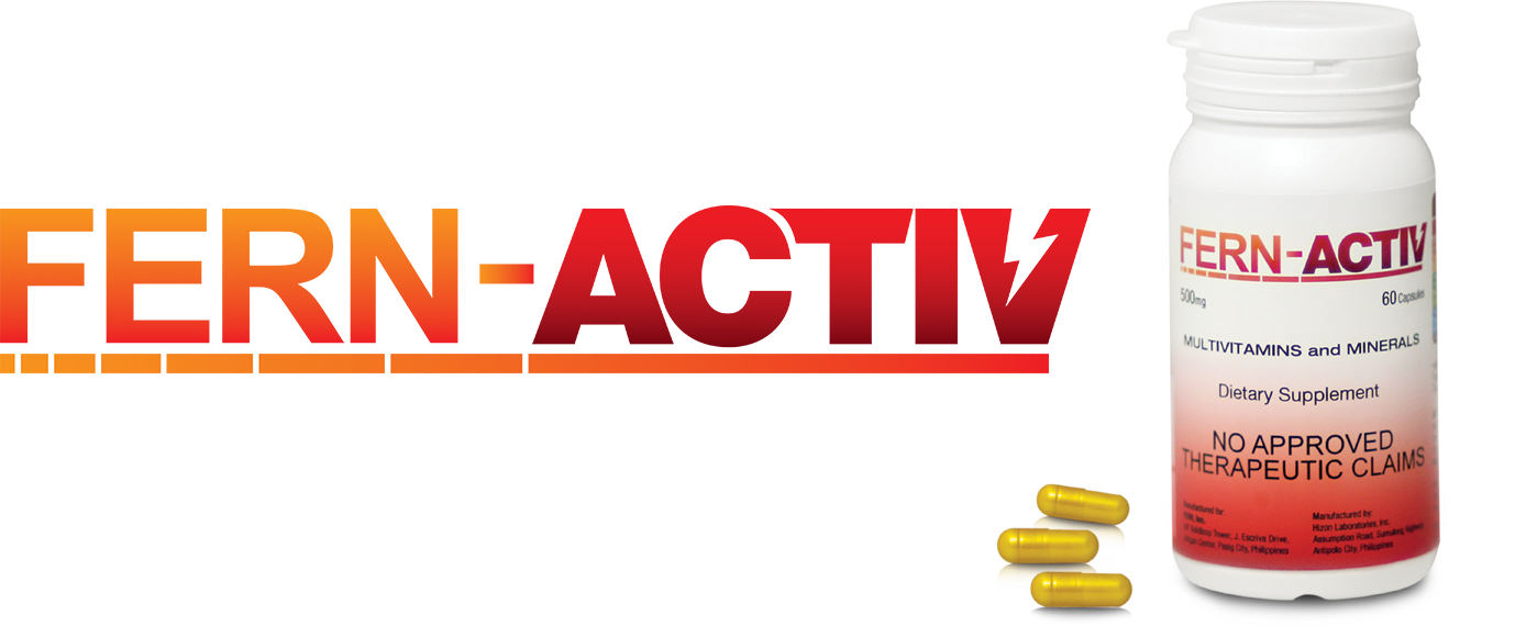 Fern Activ Is Packed With B Vitamins Needed For The - Fern Products (1388x570), Png Download