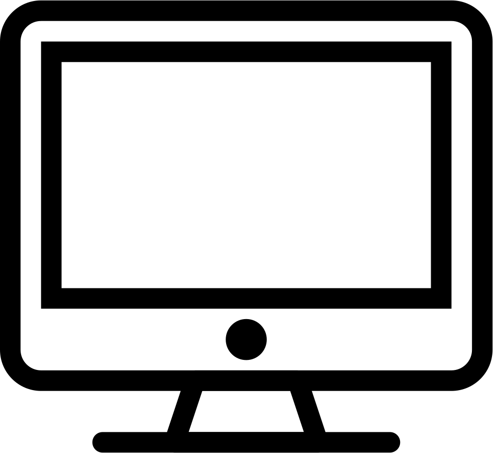 Computer Imac Comments - All In One Computer Icon (981x900), Png Download