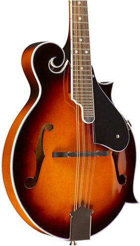 Rogue Rm100f F-style Mandolin Sunburst (548x496), Png Download