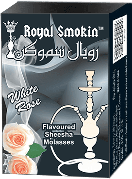 White Rose - Royal Smoking Hookah Flavours (405x391), Png Download